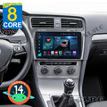 8-Core 4+64GB Android 14 Autoradio Carplay 4G LTE GPS Navi Für VW Golf 7 MK7 VII