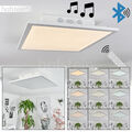 LED dimmbar Wohn Schlaf Zimmer Flur Leuchten Bluetooth Lautsprecher Decken Lampe