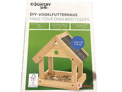 DIY Vogelfutterhaus  Vogel Haus Bausatz für Vogel-Futterhaus NEU/OVP