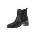 Paul Vesterbro Chelsea Boots Stiefelette Schwarz Leder Damen Schuhe Gr. 39