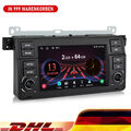 7" 2+64G Android 13 Autoradio Carplay für 3er BMW E46 318 320 GPS NAVI WiFi DAB+