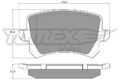 TOMEX Brakes Bremsbelagsatz, Scheibenbremse TX 15-83 für AUDI SEAT VW