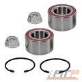 2X RADLAGER VORNE HINTEN FÜR AUDI A3 8L TT VW GOLF 4 1J NEW BEETLE 9C 1Y BORA 1J