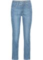 Stretch-Jeans Straight in 7/8-Länge Gr. 40 Hellblau Damenjeans Hose Neu R-Ware*