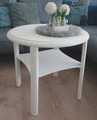 Alter Beistelltisch Couchtisch rund Shabby Chic Vintage antik Landhaus