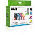 KMP Tintenpatronen passend für HP 364XL (N9J74AE) Multipack - für HP Deskjet 352