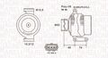 MAGNETI MARELLI Lichtmaschine Generator LiMa ohne Pfand 063731638010