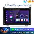 6+128G 9"Android 13 Carplay Für VW Crafter Autoradio GPS Navi 4G WIFI BT DAB SWC