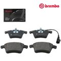 BREMBO P85081 BREMSBELÄGE + WAKO VORNE FÜR VW MULTIVAN TRANSPORTER T5 T6 16 ZOLL