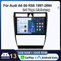 Autoradio Für Audi A6 S6 Avant RS6 Carplay Android 13 SWC BT GPS NAVI DAB+ 2+32G