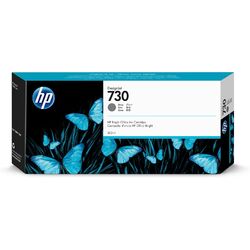 HP Druckerpatrone Tintenpatrone 730 P2V72A Grau