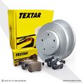 Textar Bremsscheiben+Beläge hinten für VW Golf 4 4Motion