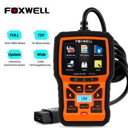 Foxwell NT301 Profi KFZ OBD2 Motor Reader Scanner Diagnosegerät Batterietester