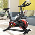 LCD Heimtrainer Trimmrad Hometrainer Fahrrad Indoor Cycling mit 13 kg Schwungrad