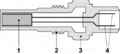 BOSCH 0 280 130 026 Kühlmittel Temperatur Sensor Temperaturgeber für BMW FIAT