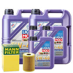 Motoröl 5W40 LIQUI MOLY High Tech 13L +MANN Ölfilter