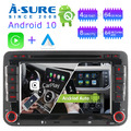 4GB RAM Octa Core Android 10 Navi Radio CD GPS für VW Passat Jetta Tiguan Touran