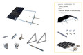 Solar PV Halterung Aufständerung Modul Flachdach Garage Balkonkraftwerk 10-40°