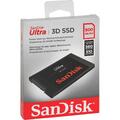 SanDisk SSD Ultra 3D 500GB R/W 560/530 MBs SDSSDH3-500G-G26 SSD Festplatte