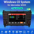 7'' Autoradio CD DVD Für Mercedes Benz C-Klasse W203 CLK 209 MP3 GPS Navi DAB+