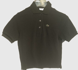 Lacoste Polo Shirt Damen schwarz kurzarm  Gr. 44  Versandkostenfrei