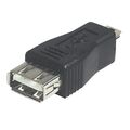 USB 2.0 Adapter A Buchse Kupplung auf 5pol mini USB Stecker Verbindung schwarz