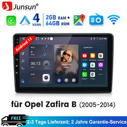 Android 13 Autoradio GPS Für Opel Zafira B Corsa C D Astra G H Vivaro Vectra C