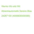 Wenko Wc-sitz Mit Absenkautomatik Sereno Blau 24267100 (4008838300589)