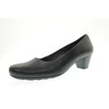 Gabor Halbschuhe Ballerinas Ballerina Schwarz Leder Damen Schuhe Gr. 38,5