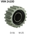 SKF Umlenkrolle Zahnriemen VKM 24100 56,2mm für FORD ESCORT 6 GAL AAL ABL AFL 3