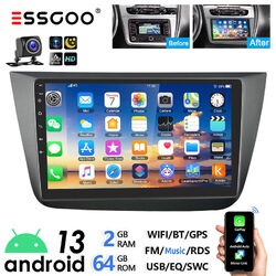 64G Android 13 Autoradio Für Seat Altea 2004-2015 Carplay GPS Navi FM RDS Kamera