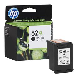 HP 62XL Druckerpatrone mit hoher Reichweite - Schwarz (C2P05AE)