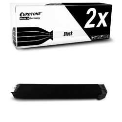 2x Toner BLACK ersetzt Sharp MX-27 GTBA MX27GTBA MX-27GTBA