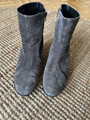 Tolle Stiefel Boots Damen Gabor Keilabsatz 40,5 Grau