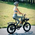 E-Bike 20*3.0 Fettreifen E-Mountainbike 48V 15AH Elektrofahrrad 25km/h E-Fahrrad