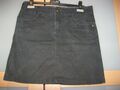 Damen Jeans Rock, Gr. 36, Schwarz, Baumwolle/Elasthan, "MEXX"