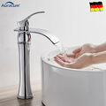 Hoch Bad Waschtischarmatur Wasserfall Wasserhahn WC Waschbecken Einhandmischer