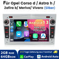 2+64G Carplay Android13 Autoradio GPS Für Opel Astra H Corsa C Vectra C Zafira B