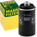 MANN ÖLFILTER W719/45 für VW PASSAT GOLF T5 AUDI A3 A4 B8 SKODA SUPERB II SEAT