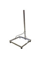 Balkonständer Mast ALU 50x50cm 1m Balkonhalter für Sat Antenne Schüssel Terrasse