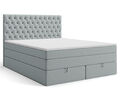 Boxspringbett mit Bettkasten LYON Bett mit Matratze H3 Topper Doppelbett