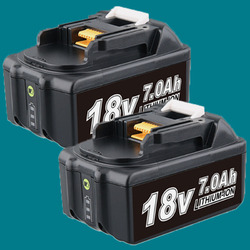 2X 18V/7,0Ah für Makita Akku BL1860B- 2er Set - 197422-4 BL1850 BL1830 B