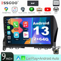 DAB+ Android 13 Autoradio Carplay GPS Navi Kam 2+64G Für Benz C-Klasse W204 S204