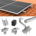Montageset für 4 PV Module / Ziegeldach Photovoltaik Solar Befestigung Montage