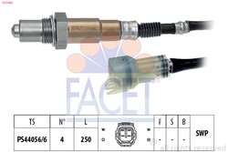 FACET Lambdasonde, Sensor Abgassteuerung Made in Italy - OE Equivalent 10.7482