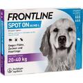 3x FRONTLINE Spot on H 40 Lösung f.Hunde 6 St PZN: 2246403