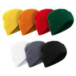 Wintermütze Herren Damen Mütze Beanie Strickmütze Warm Thermo Baumwolle🔥 BAUMWOLLE 🔥 BLITZLIEFERUNG 🔥 VERSCH. FARBEN 🔥 