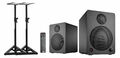 Wavemaster Cube Mini Neo Black Stativ Set Lautsprecher HiFi PC Bluetooth Ständer