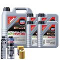 Motoröl 5W30 LIQUI MOLY Special Tec Dx1 9L+HENGST Ölfilter +Spülung +Cera Tec