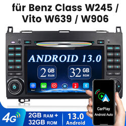 Autoradio Für Mercedes-Benz A/B Klasse Vito Viano Sprinter DVD GPS Navi carplay